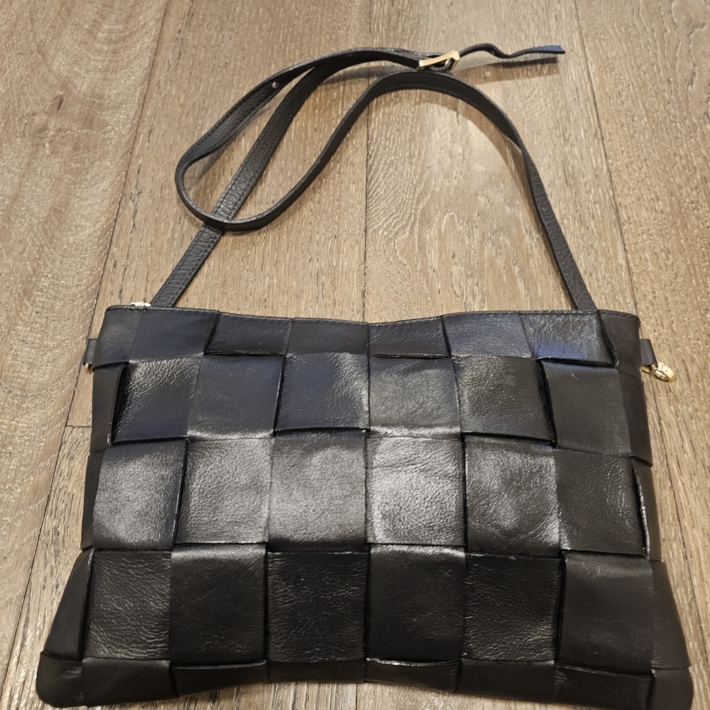 Anna Paola Black Handbag - Picture 7 of 10